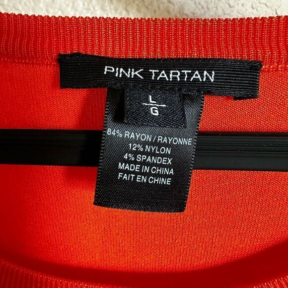 Pink tartan long sleeve shirt - Picture 2 of 2